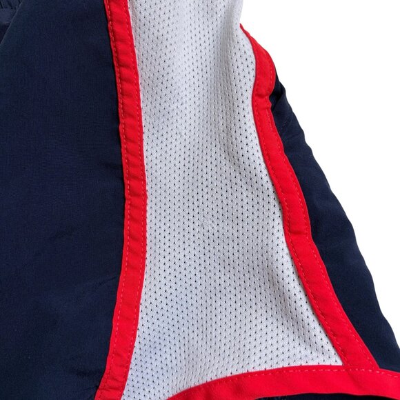 Under Armour Navy Shorts with Red & White Details - Size Medium (?) - Picture 7 of 8